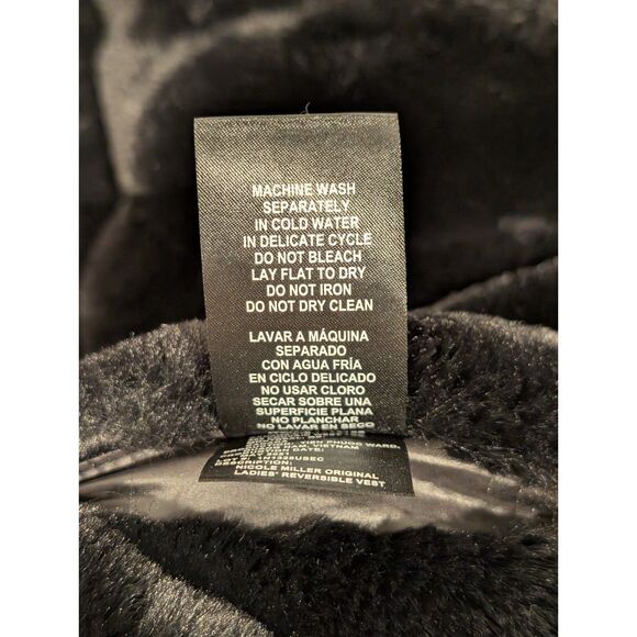 Original by Nicole Miller Faux Fur Reversible Vest • Cozy Winter Layer - Picture 5 of 6